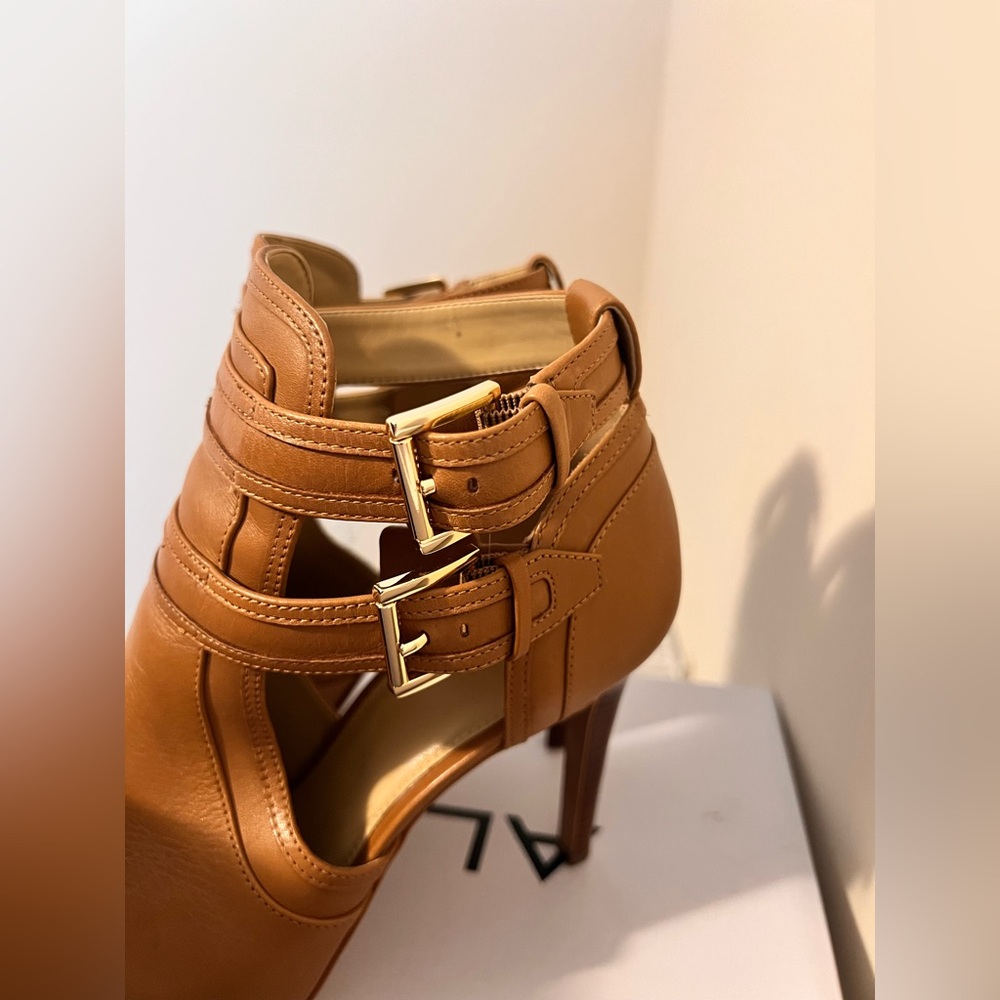 Michael Kors Blaze Bootie in Camel color - Picture 5 of 11
